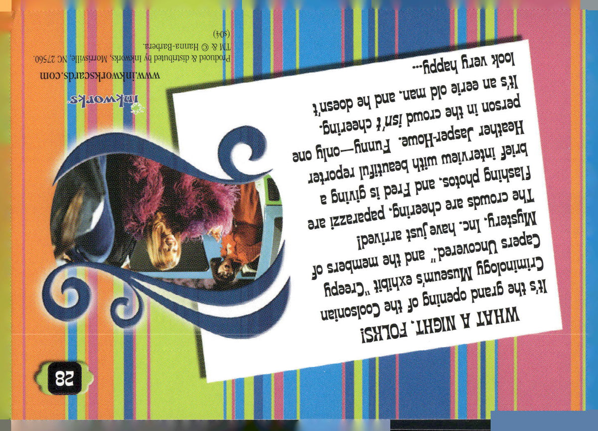 2004 Inkworks Scooby-Doo 2: Monsters Unleashed #28 Coolsville Celebs
