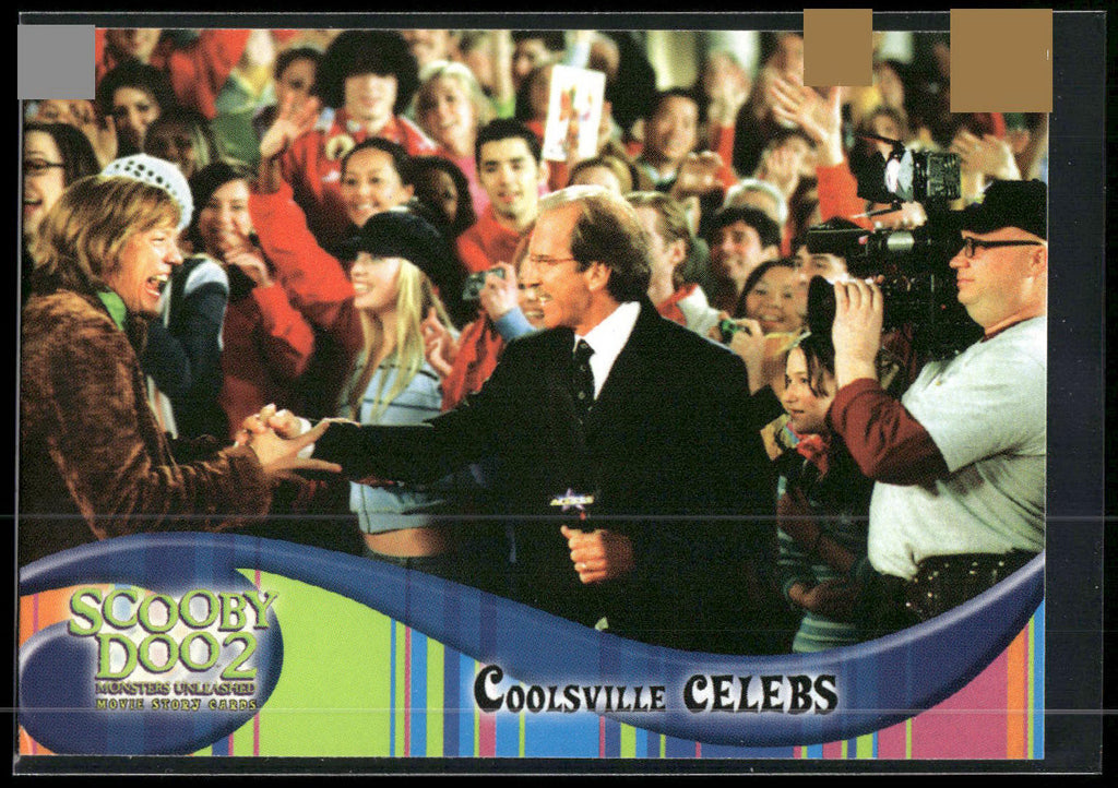 2004 Inkworks Scooby-Doo 2: Monsters Unleashed #28 Coolsville Celebs
