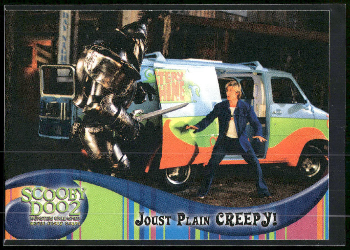 2004 Inkworks Scooby-Doo 2: Monsters Unleashed #46 Joust Plain Creepy!