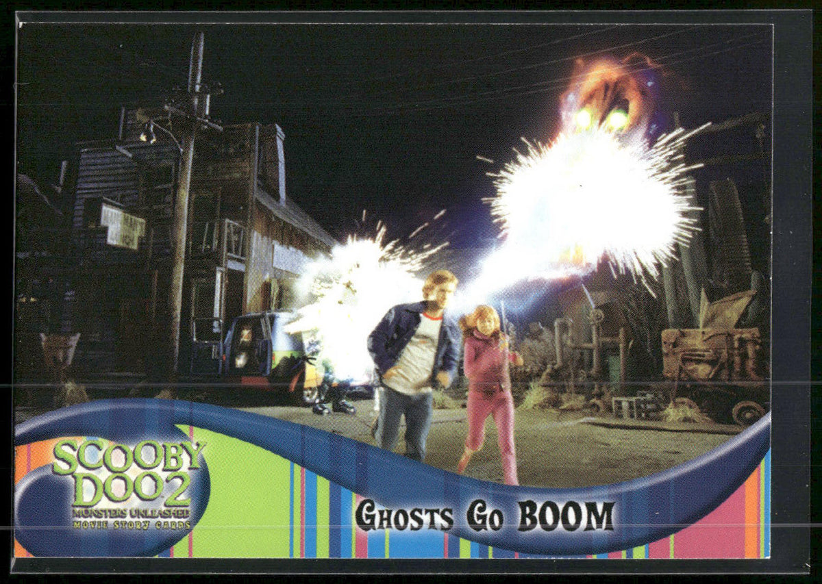 2004 Inkworks Scooby-Doo 2: Monsters Unleashed #51 Ghosts Go Boom