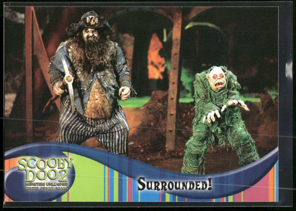 2004 Inkworks Scooby-Doo 2: Monsters Unleashed #52 Surrounded!