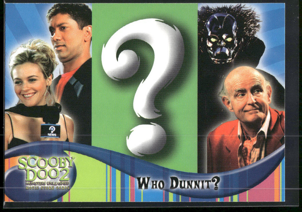 2004 Inkworks Scooby-Doo 2: Monsters Unleashed #53 Who Dunnit?