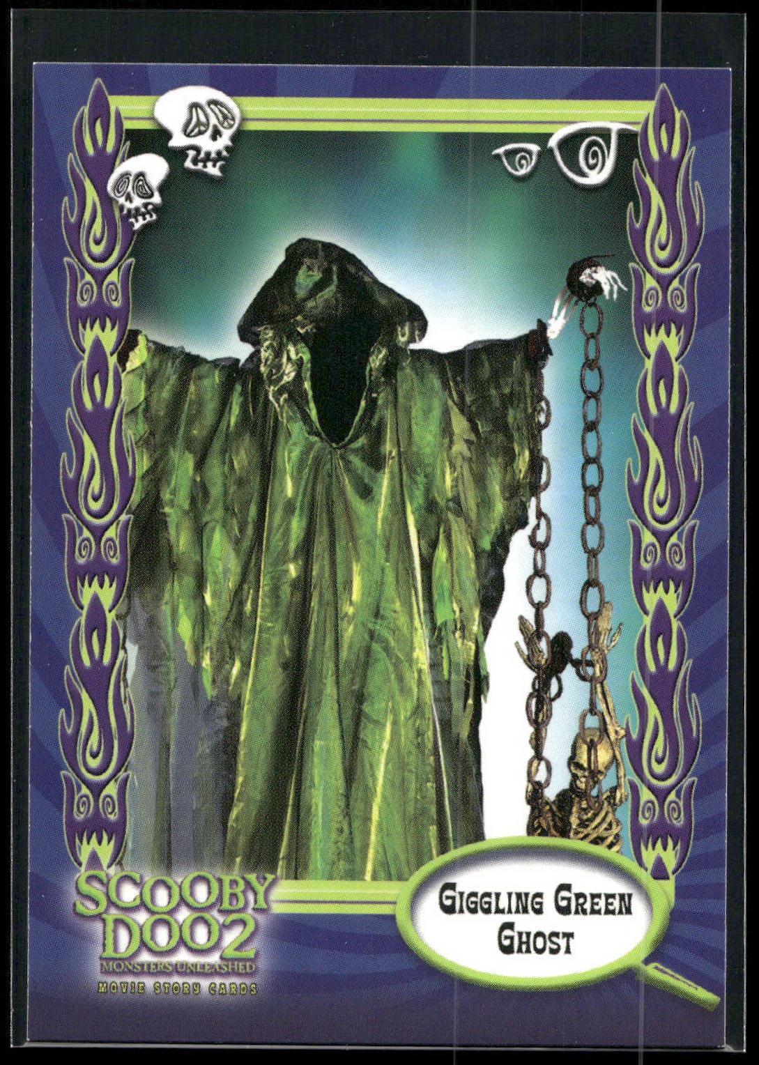 2004 Inkworks Scooby-Doo 2: Monsters Unleashed #21 Giggling Green Ghost