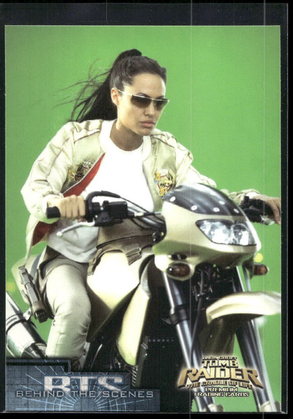 2003 Inkworks Tomb Raider: The Cradle of Life #80 Girl on a Motorcycle