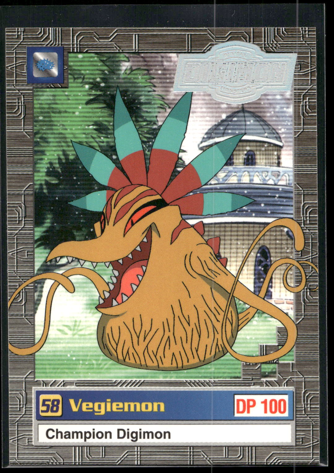 2000 Upper Deck Digimon Series 2 #6of32 58 Vegiemon