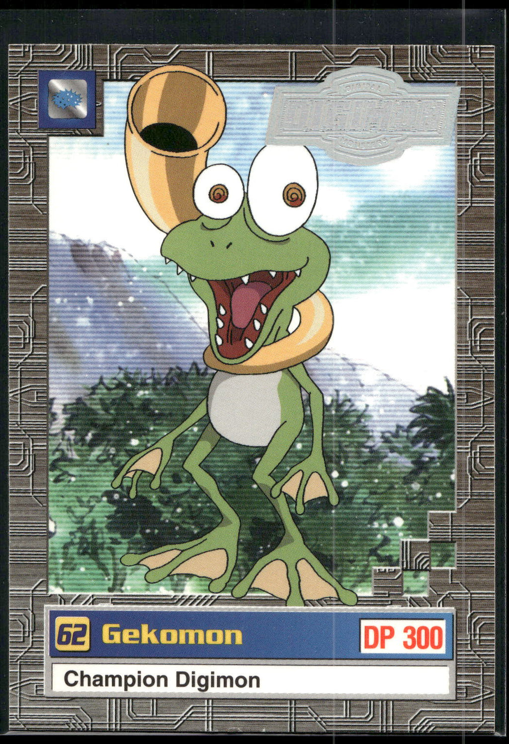 2000 Upper Deck Digimon Series 2 #7of32 62 Gekomon