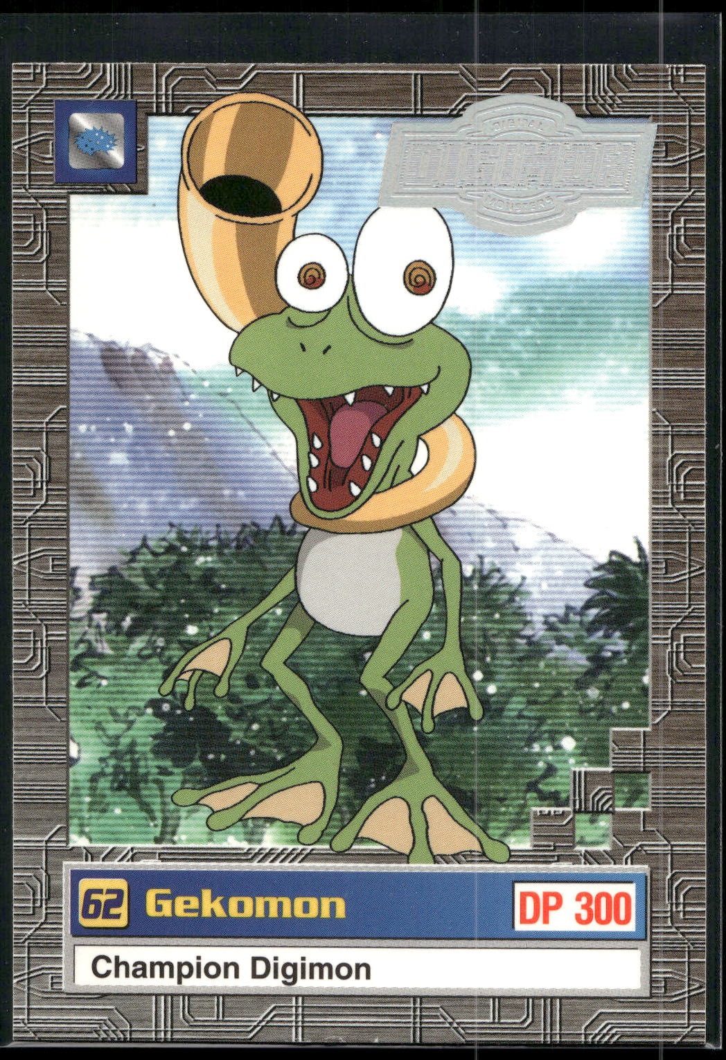 2000 Upper Deck Digimon Series 2 #7of32 62 Gekomon
