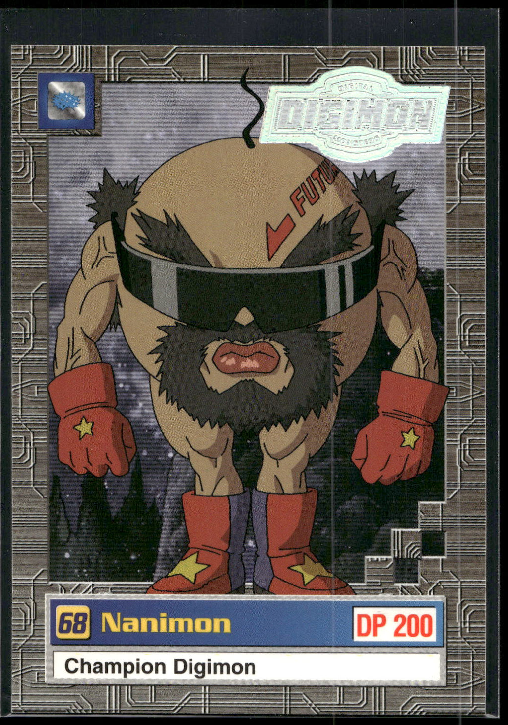 2000 Upper Deck Digimon Series 2 #10of32 68 Nanimon