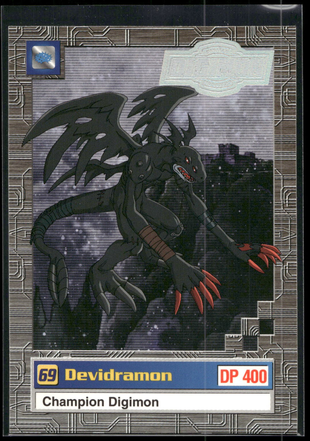 2000 Upper Deck Digimon Series 2 #11of32 69 Devidramon