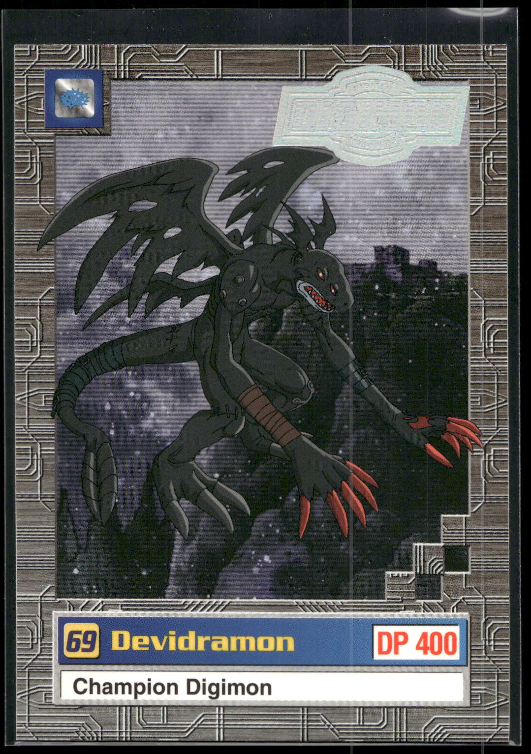 2000 Upper Deck Digimon Series 2 #11of32 69 Devidramon