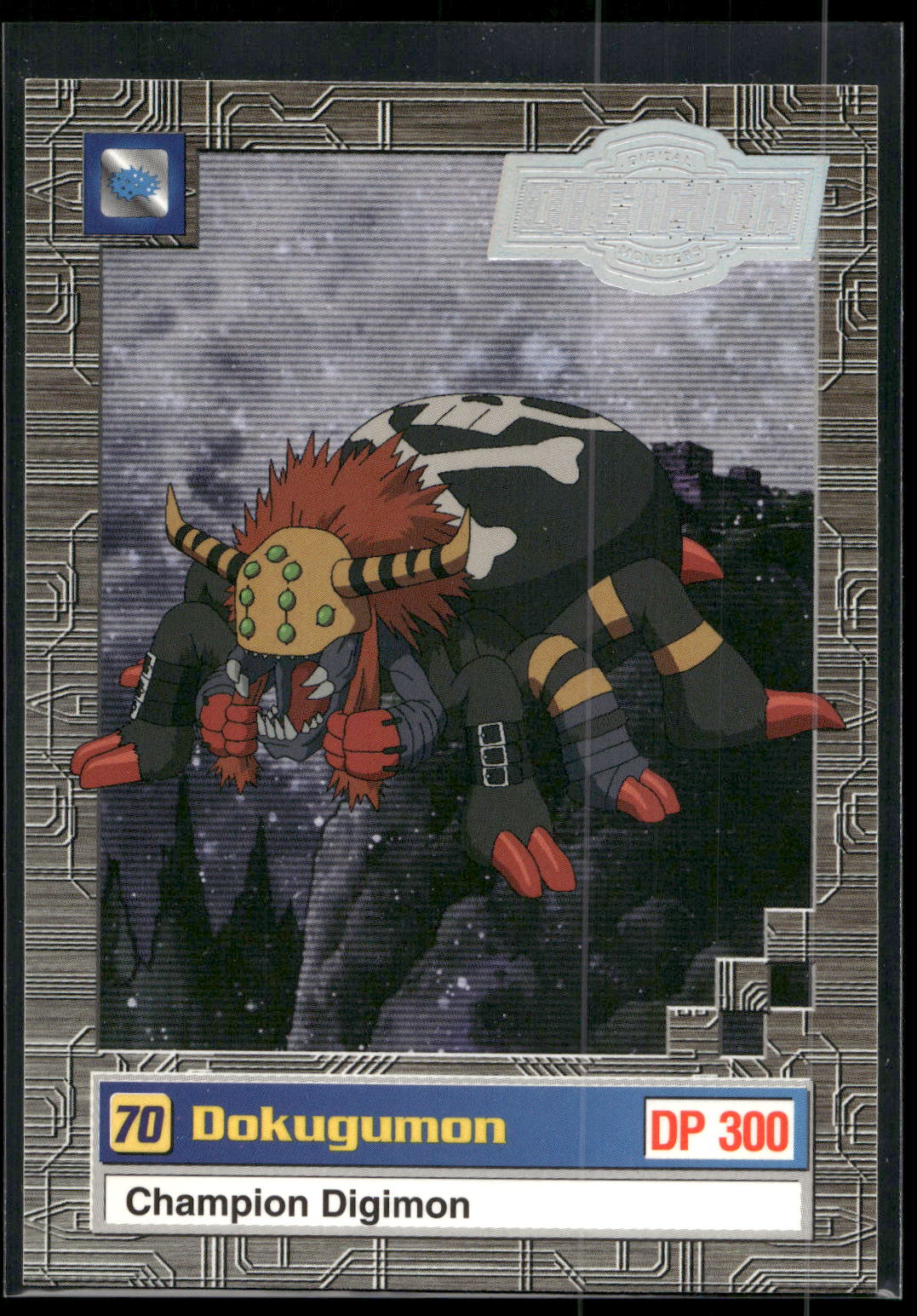 2000 Upper Deck Digimon Series 2 #12of32 70 Dokugumon