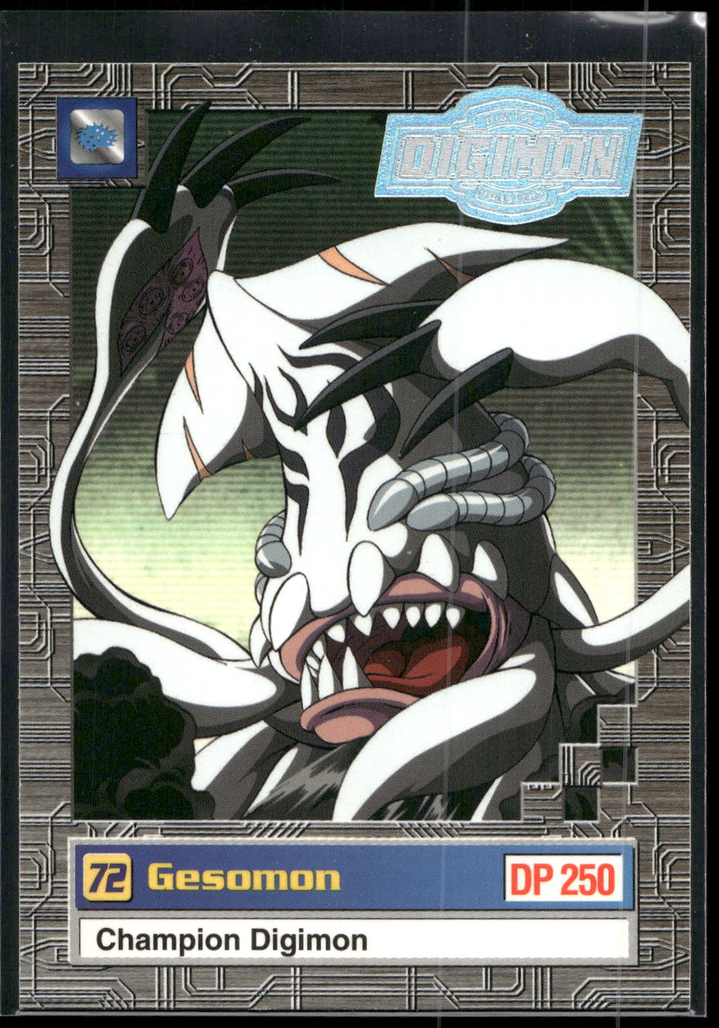 2000 Upper Deck Digimon Series 2 #13of32 72 Gesomon