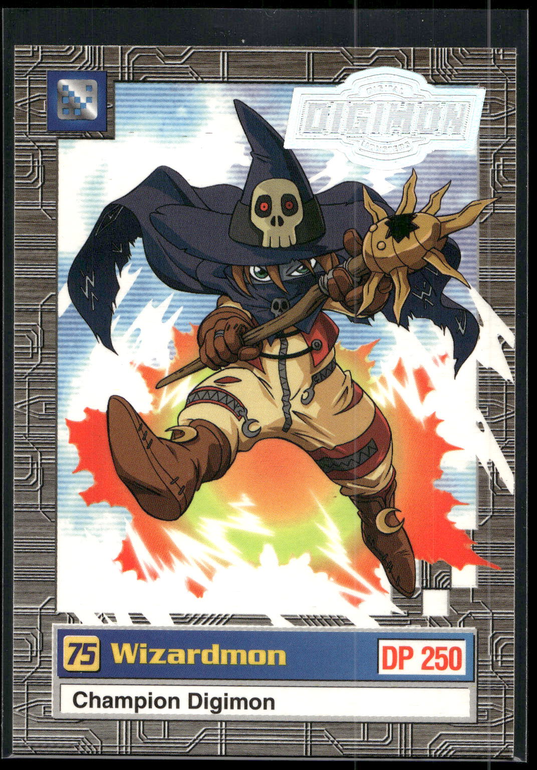 2000 Upper Deck Digimon Series 2 #14of32 75 Wizardmon