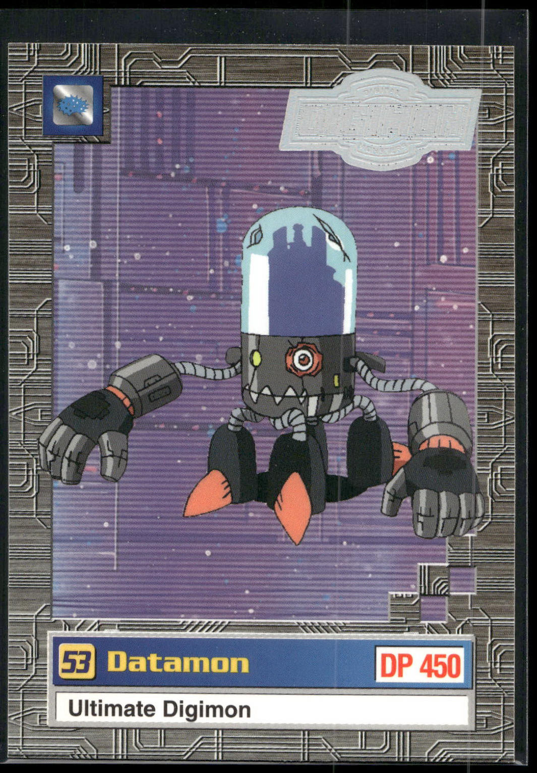 2000 Upper Deck Digimon Series 2 #15of32 53 Datamon