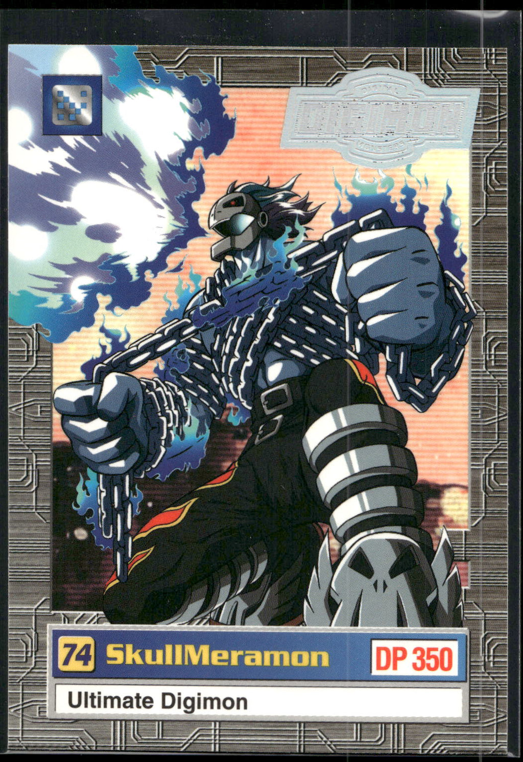 2000 Upper Deck Digimon Series 2 #20of32 74 SkullMeramon