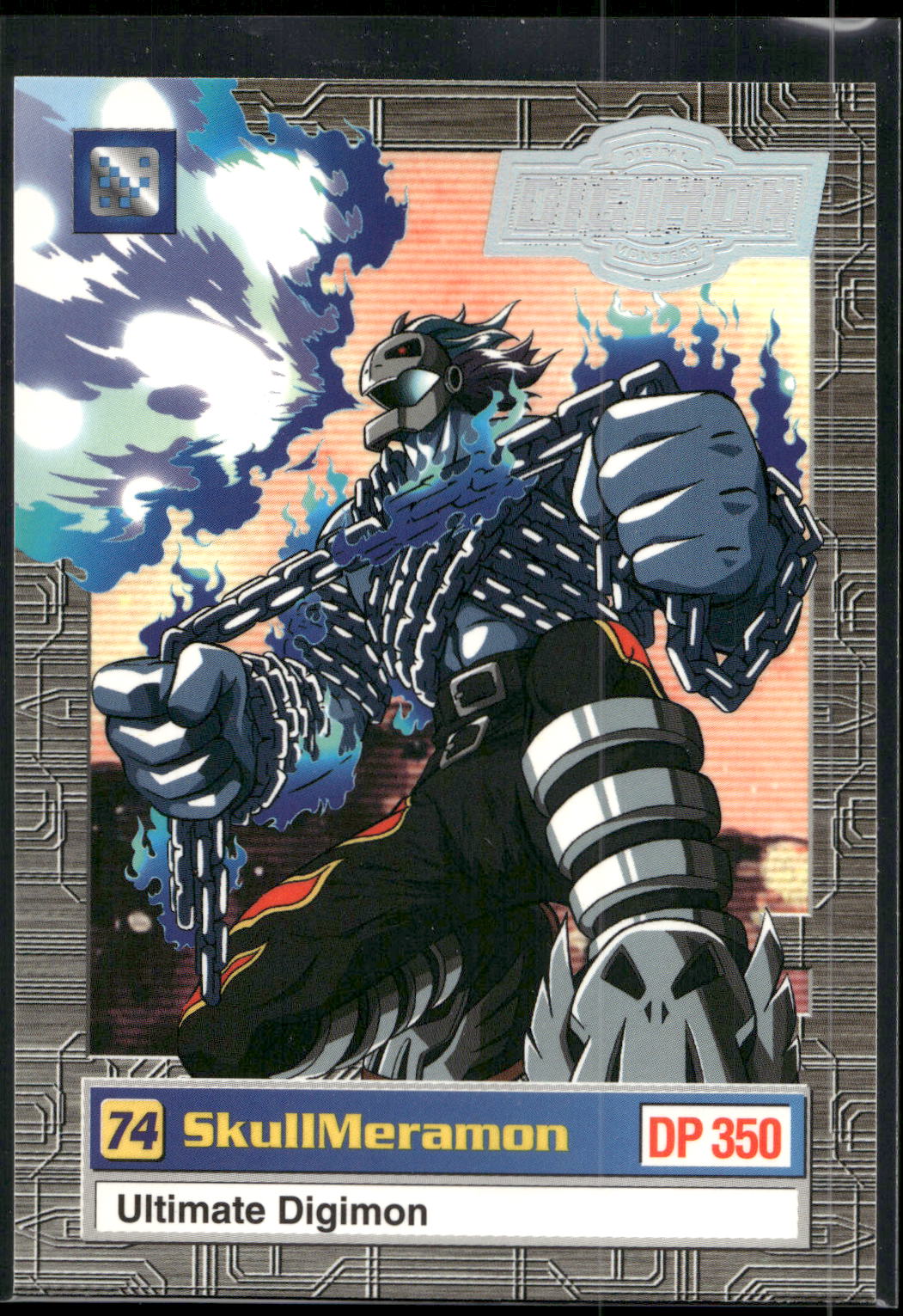 2000 Upper Deck Digimon Series 2 #20of32 74 SkullMeramon