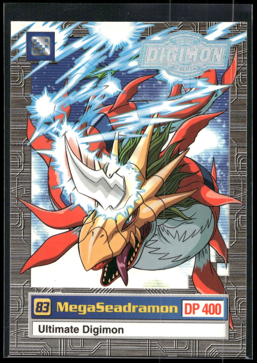 2000 Upper Deck Digimon Series 2 #24of32 83 MegaSeadramon