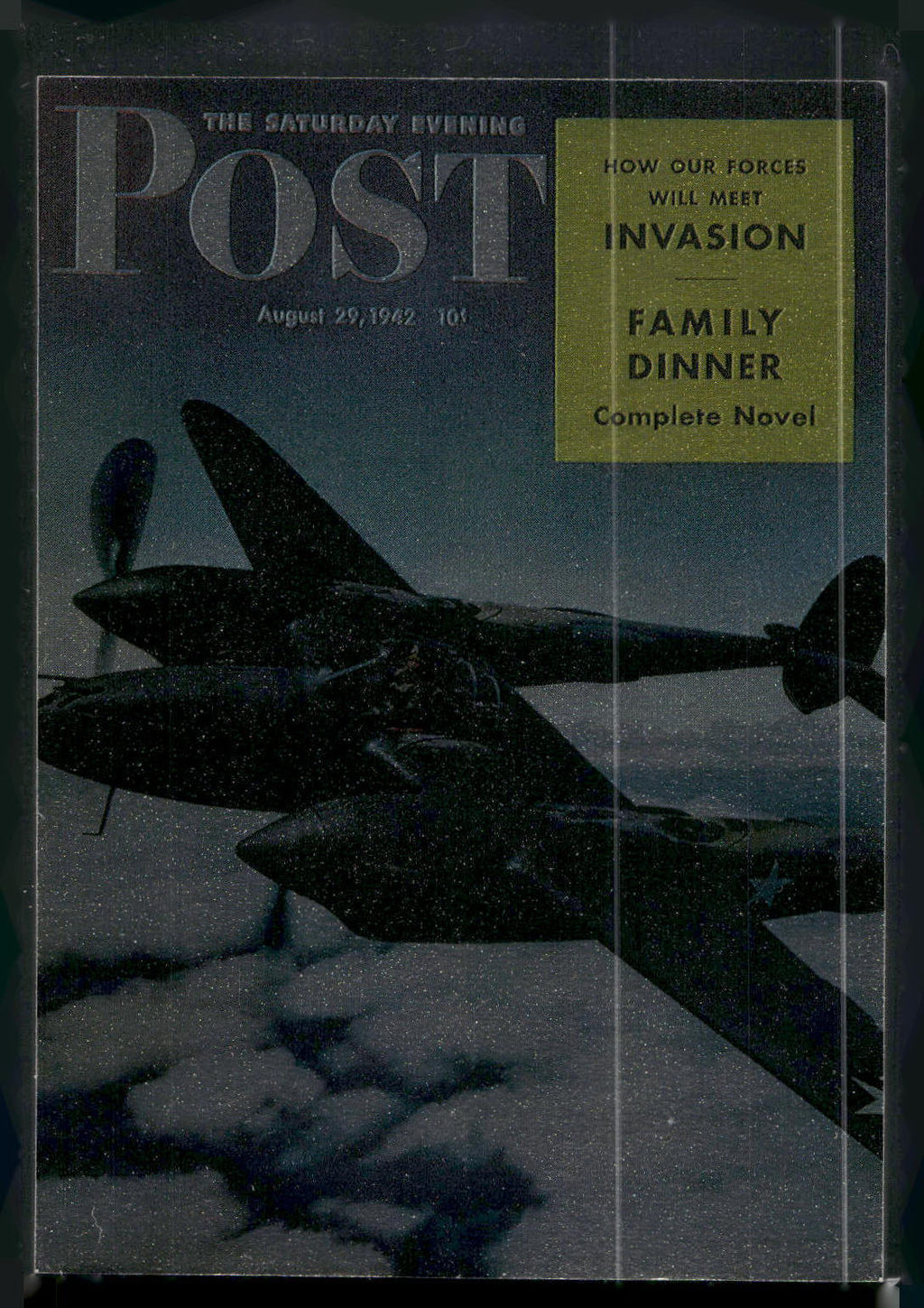 1994 Cardz World War II #T9 Saturday Evening Post - 8/29/42 Tekchrome