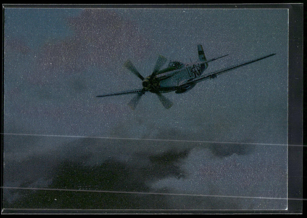 1994 Cardz World War II #T8 P 51, Out of the Blue! Tekchrome