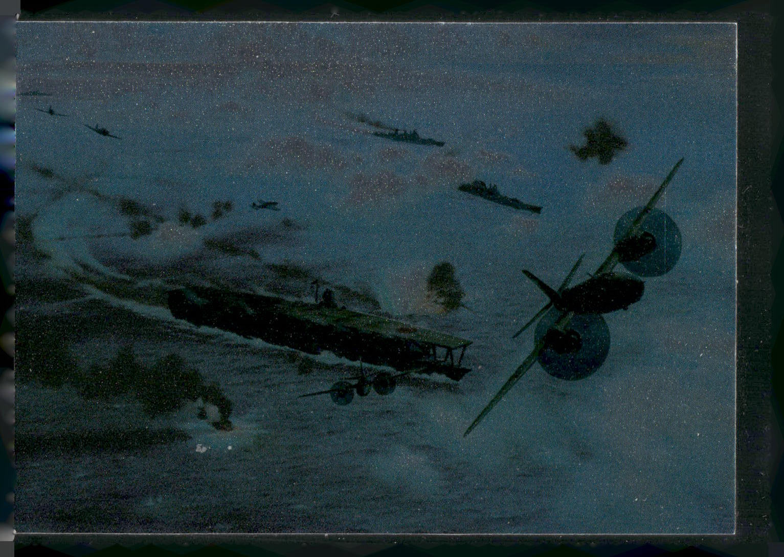 1994 Cardz World War II #T6 Battle of Midway Tekchrome