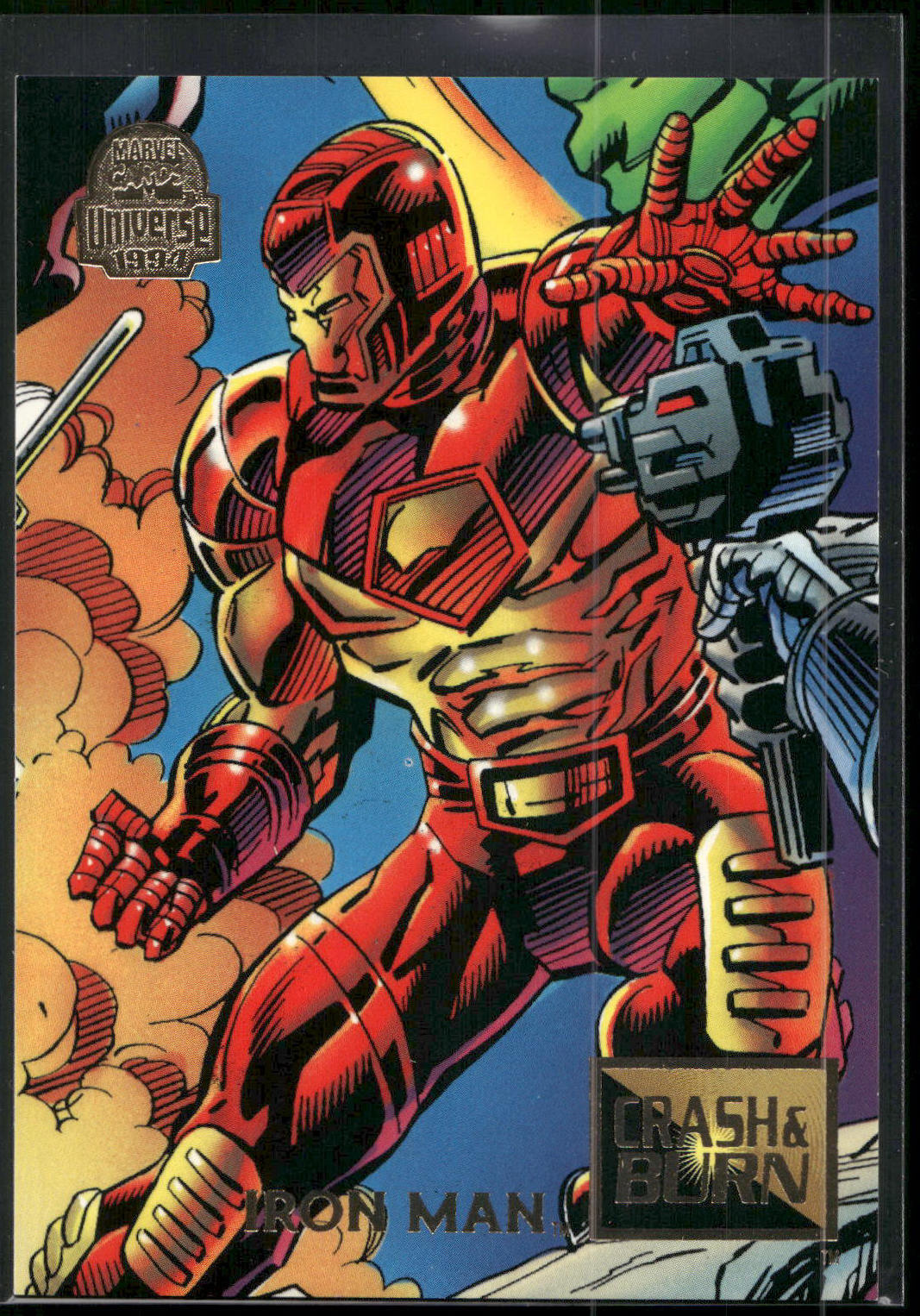 1994 Fleer Marvel Universe #80 Iron Man