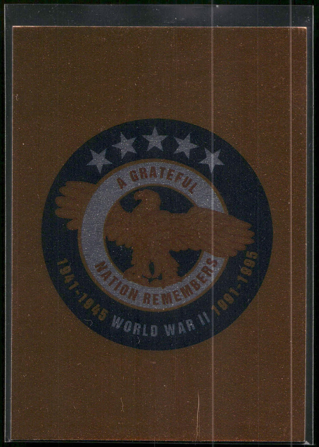1994 Cardz World War II #T1 "The Raptured Duck" Logo Tekchrome