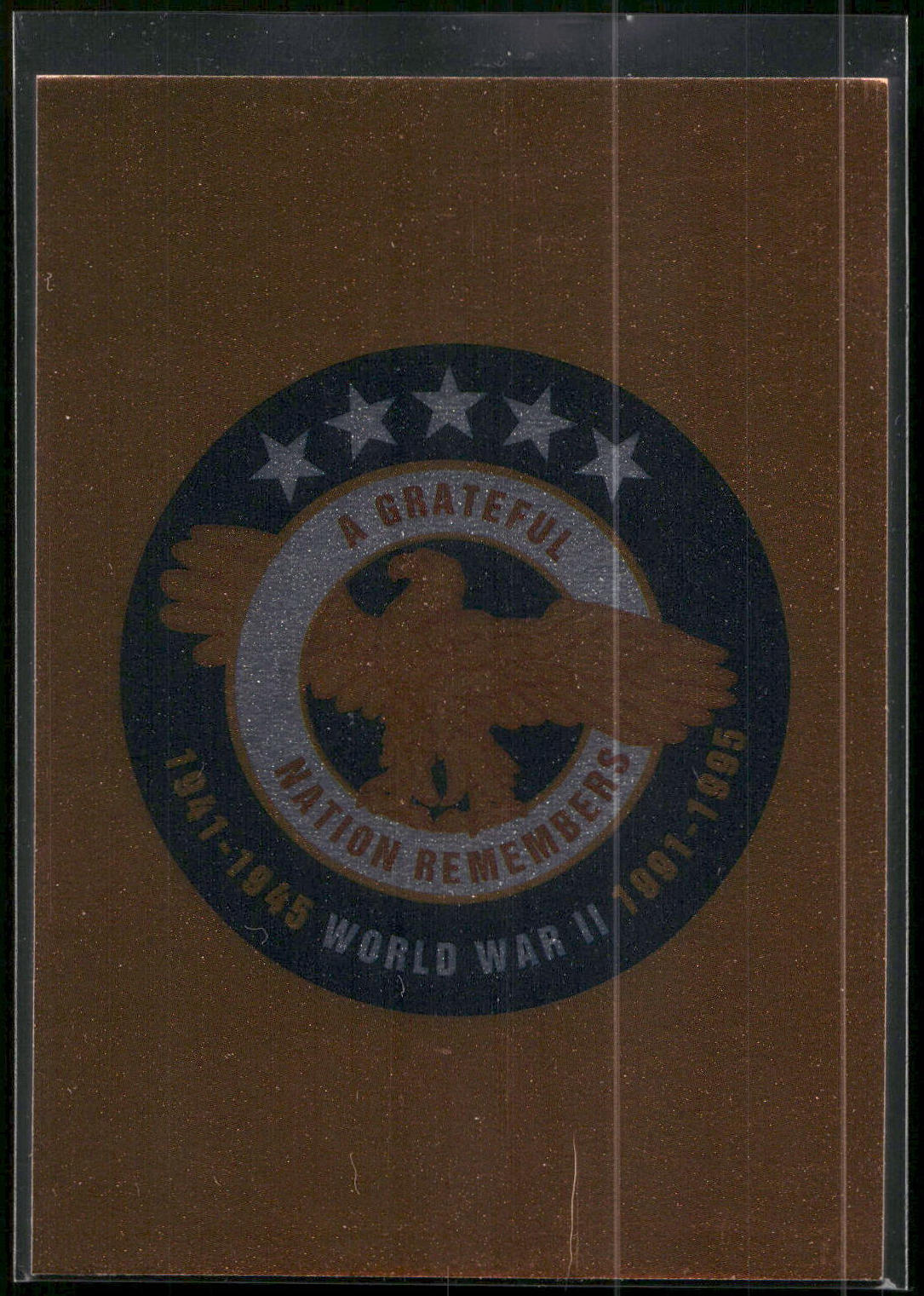1994 Cardz World War II #T1 "The Raptured Duck" Logo Tekchrome