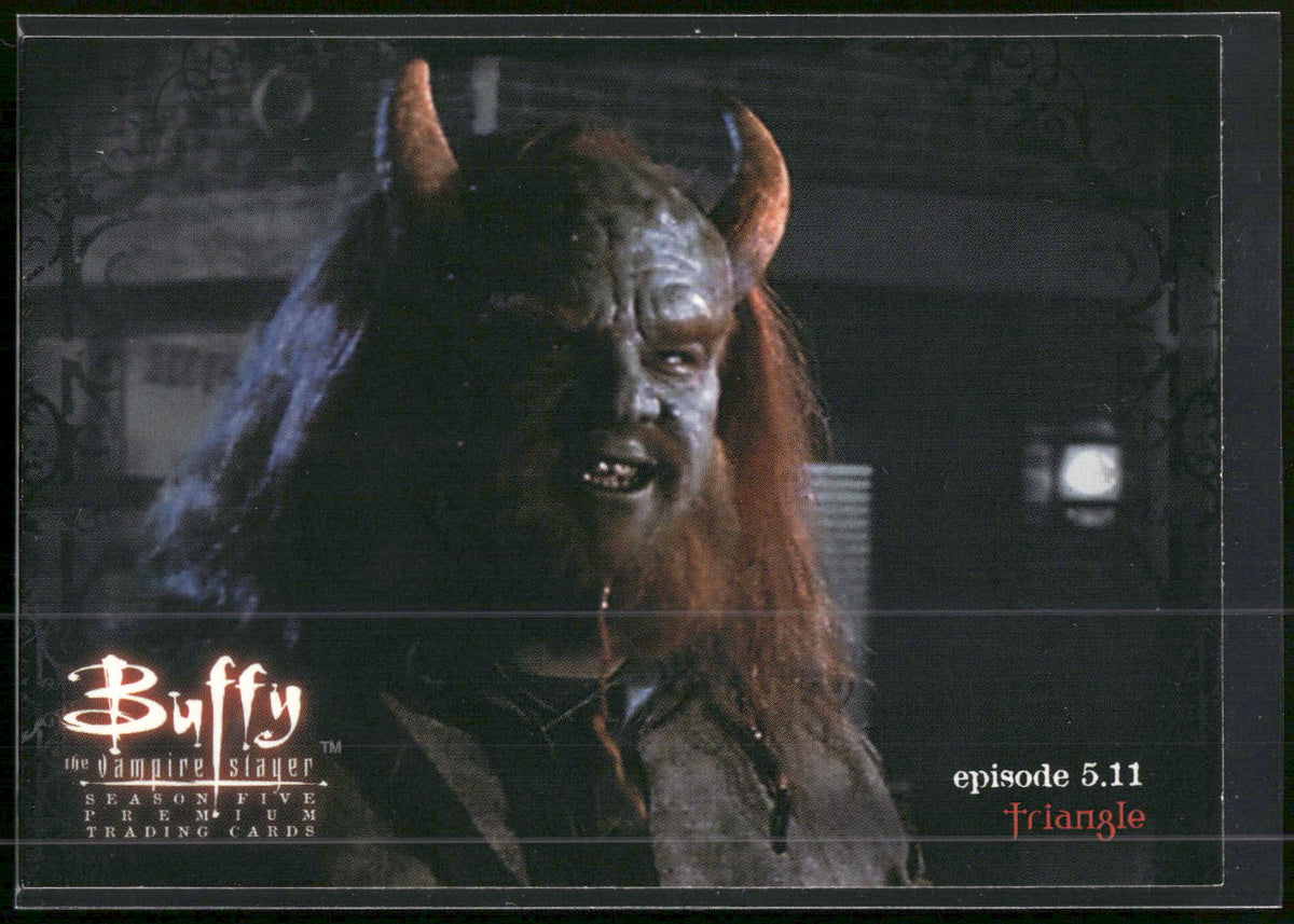 2001 Inkworks Buffy the Vampire Slayer Season 5 #33 Trolling