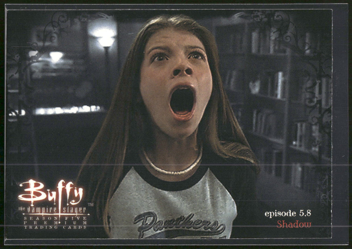 2001 Inkworks Buffy the Vampire Slayer Season 5 #25 On the Edge