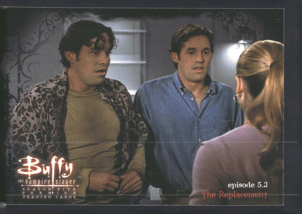 2001 Inkworks Buffy the Vampire Slayer Season 5 #10 Double or Nothing