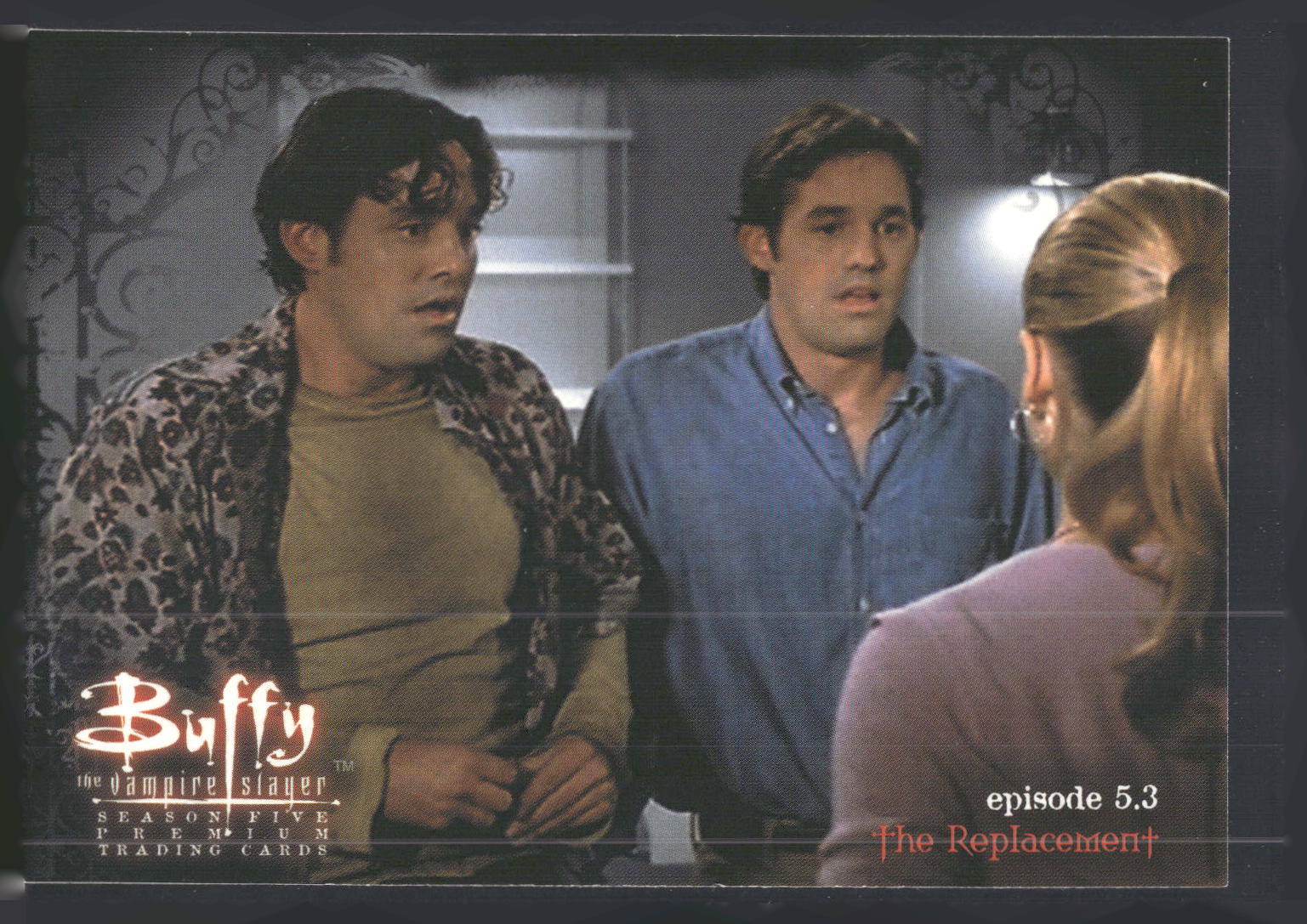 2001 Inkworks Buffy the Vampire Slayer Season 5 #10 Double or Nothing
