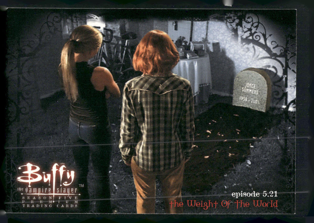 2001 Inkworks Buffy the Vampire Slayer Season 5 #63 Inside