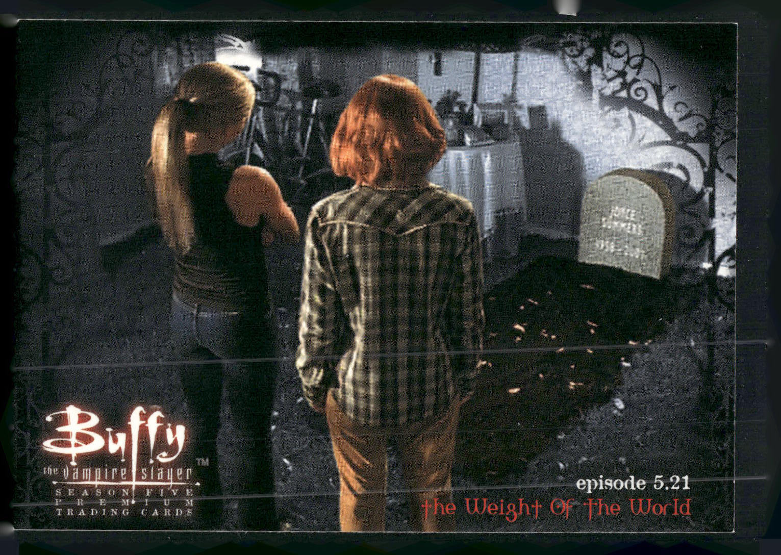 2001 Inkworks Buffy the Vampire Slayer Season 5 #63 Inside