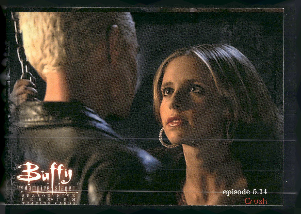 2001 Inkworks Buffy the Vampire Slayer Season 5 #43 Never Ever