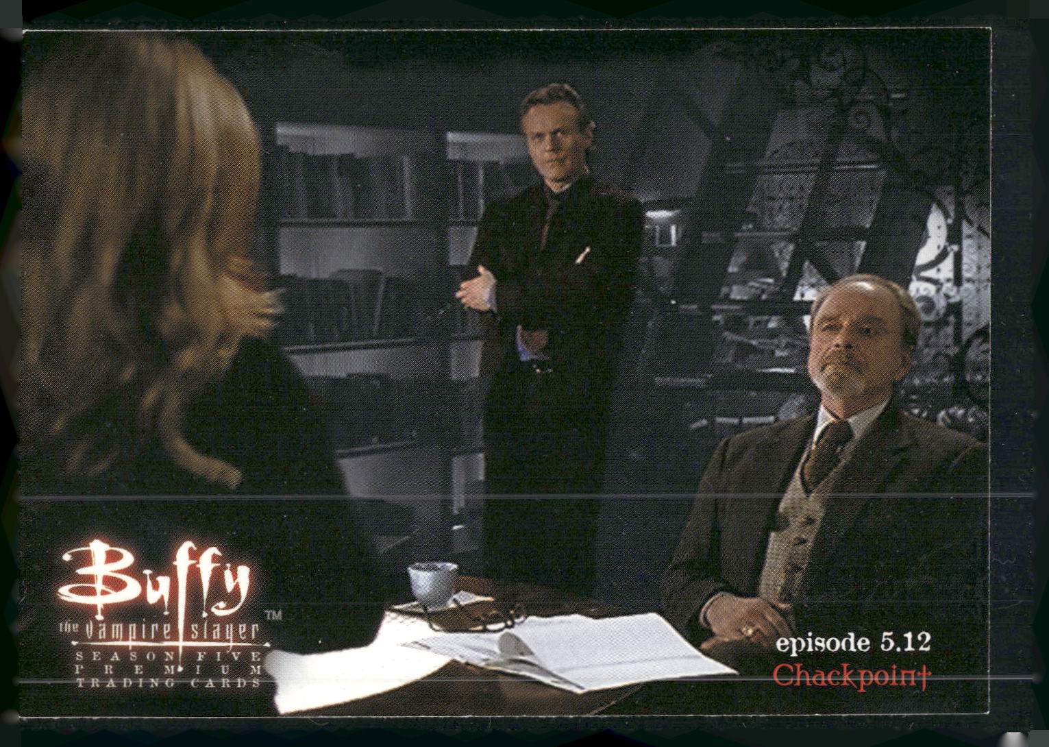 2001 Inkworks Buffy the Vampire Slayer Season 5 #37 Revolution