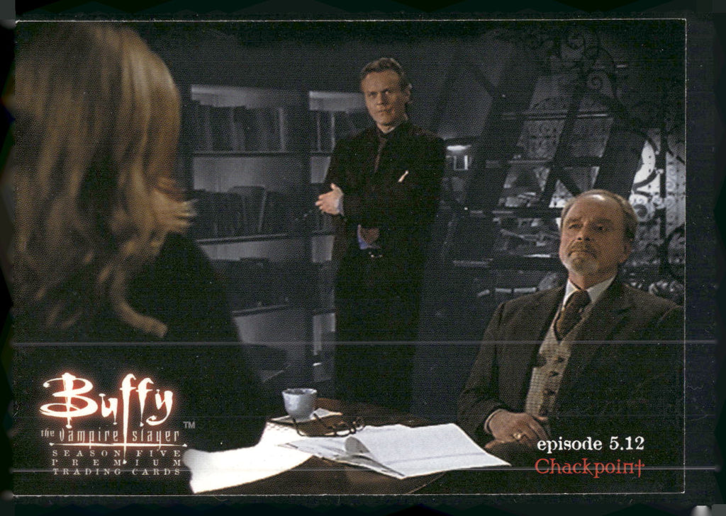 2001 Inkworks Buffy the Vampire Slayer Season 5 #37 Revolution