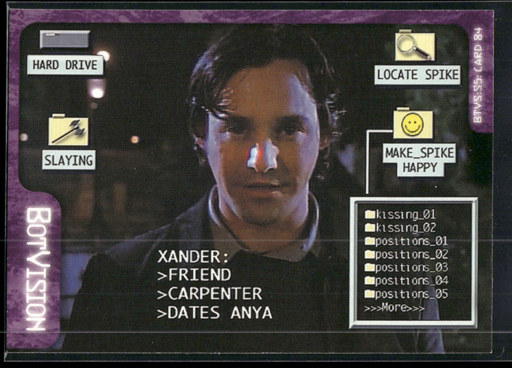 2001 Inkworks Buffy the Vampire Slayer Season 5 #84 Xander