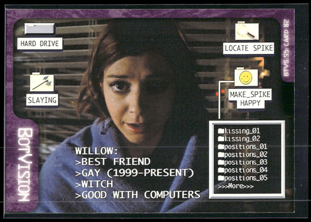 2001 Inkworks Buffy the Vampire Slayer Season 5 #82 Willow