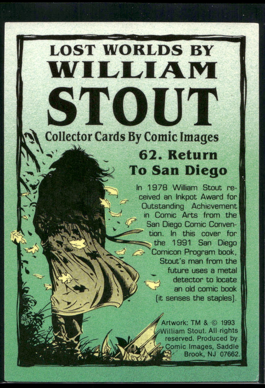 1993 Comic Images William Stout Series 1 #62 Return to San Diego