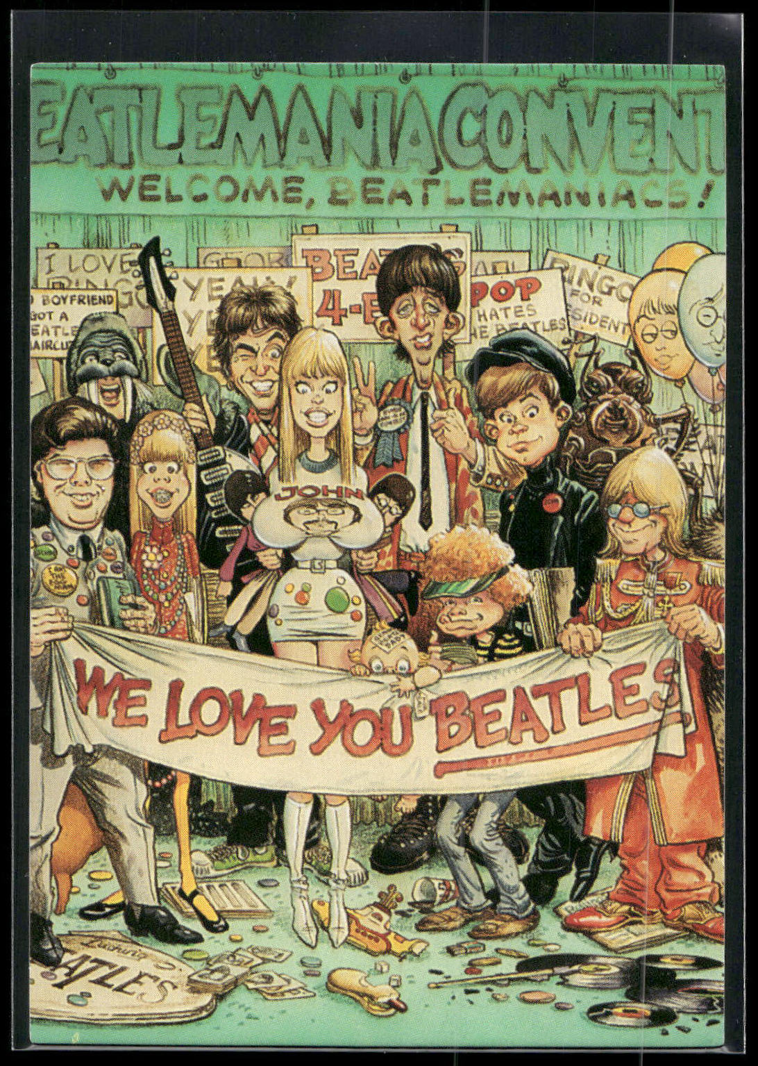 1993 Comic Images William Stout Series 1 #63 Beatlesongs