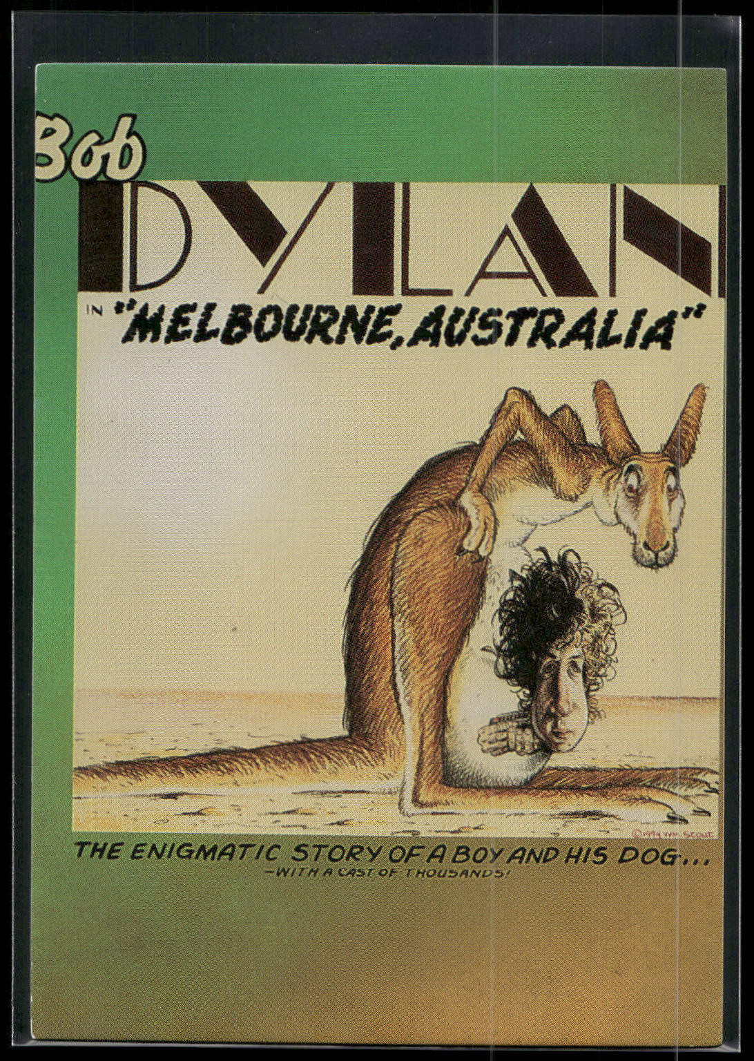 1993 Comic Images William Stout Series 1 #65 Dylan in Australia