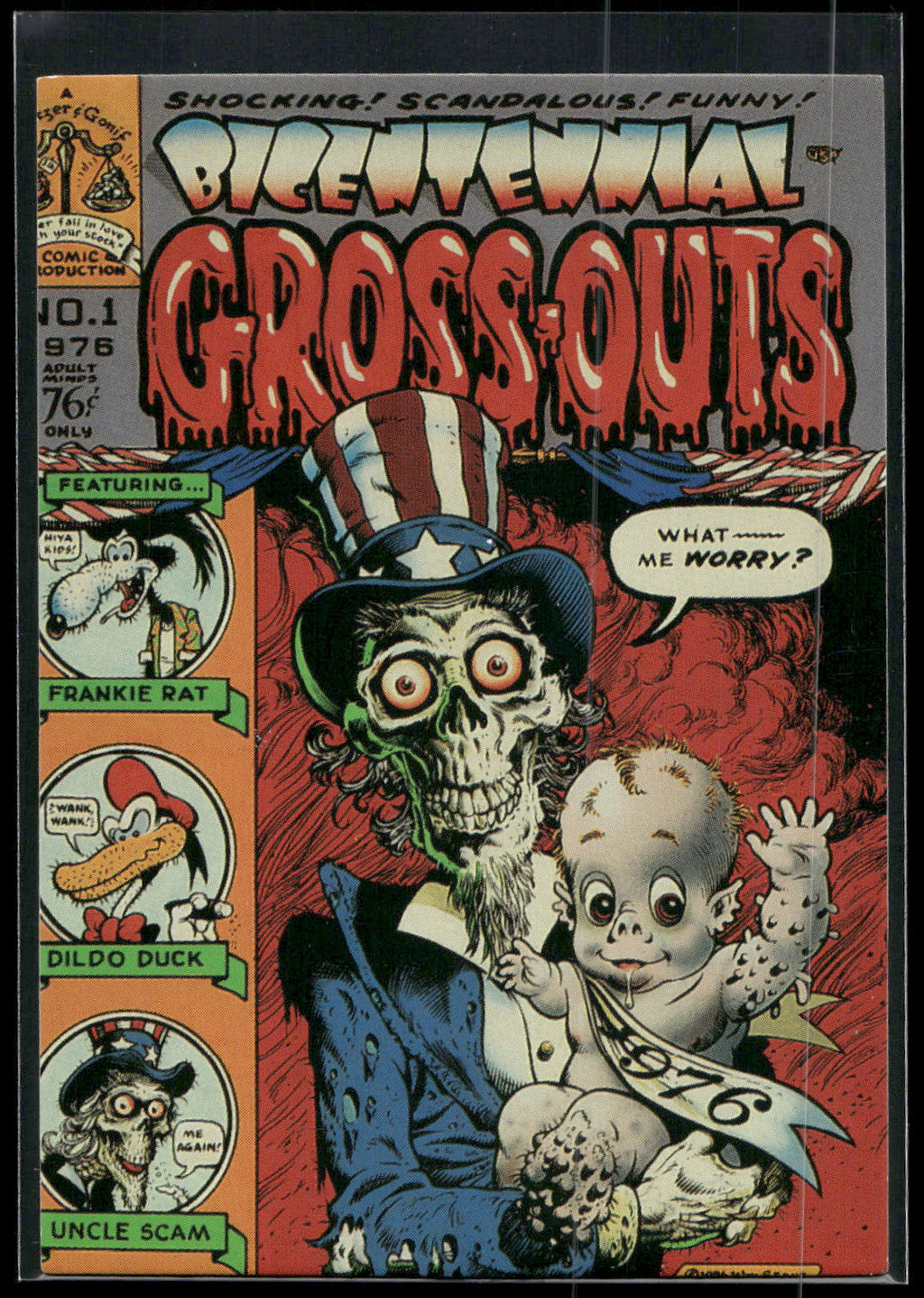 1993 Comic Images William Stout Series 1 #73 Bicentennial Gross-Outs