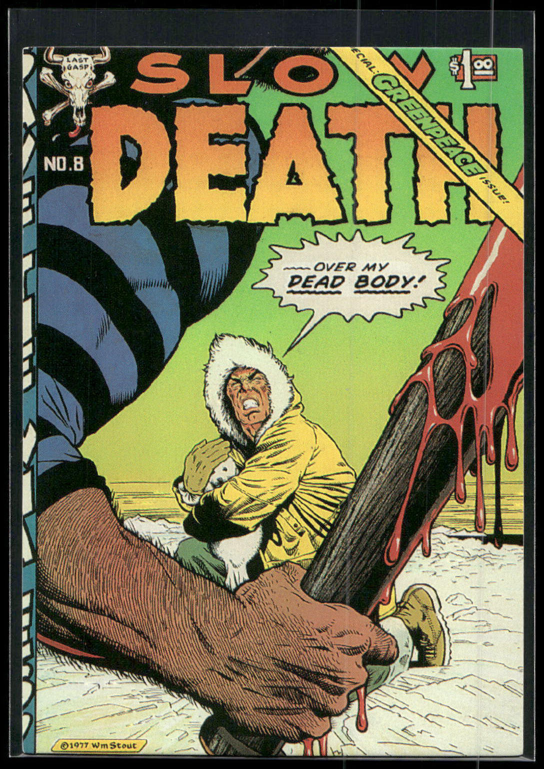1993 Comic Images William Stout Series 1 #74 Over My Dead Body!