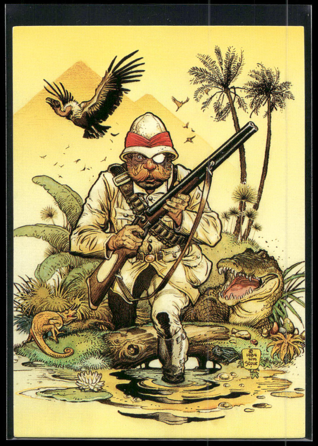 1993 Comic Images William Stout Series 1 #76 African Boer