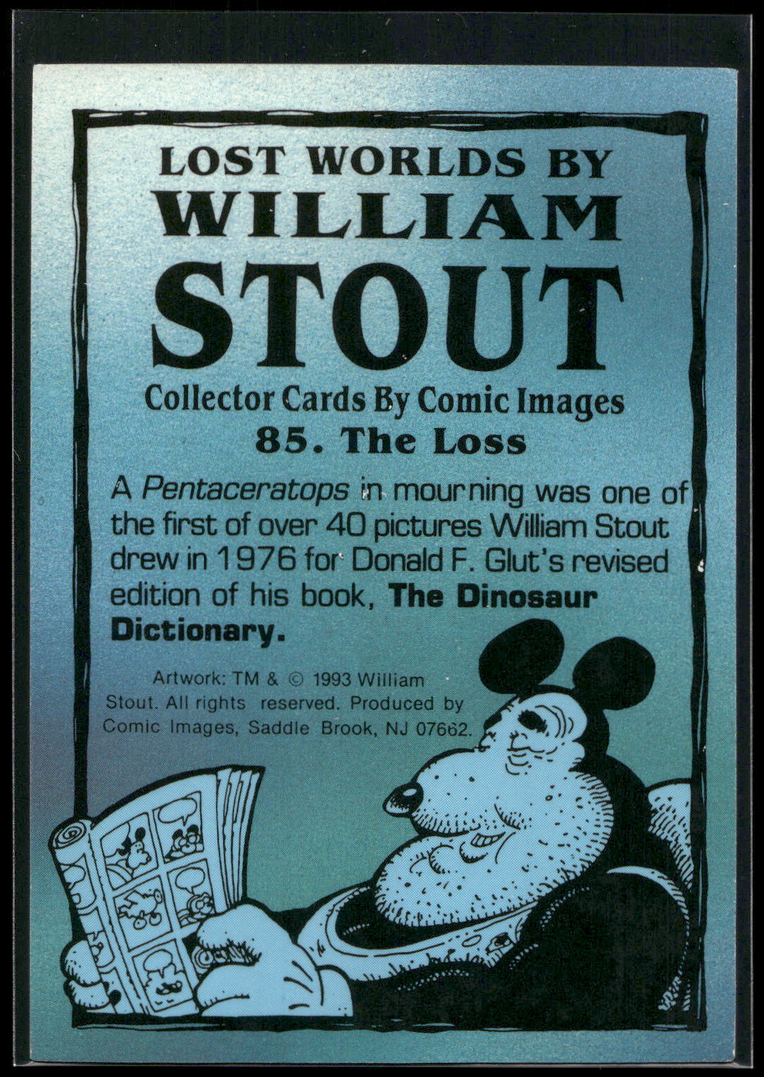 1993 Comic Images William Stout Series 1 #85 The Loss
