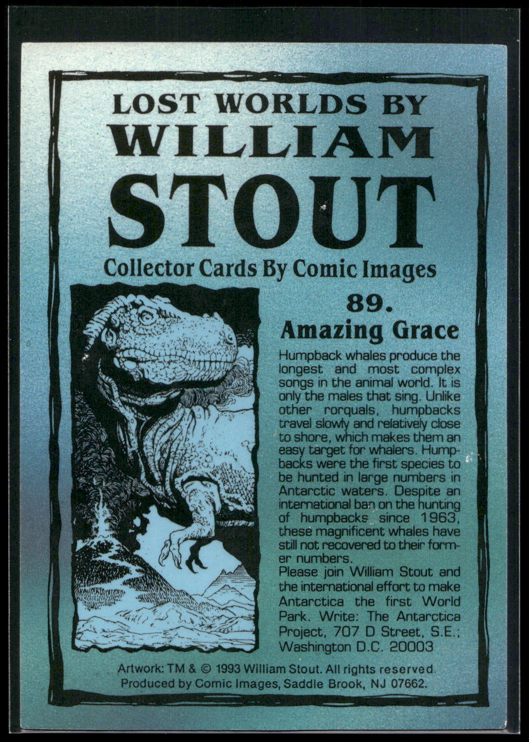 1993 Comic Images William Stout Series 1 #89 Amazing Grace