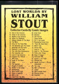 1993 Comic Images William Stout Series 1 #90 Lost Worlds