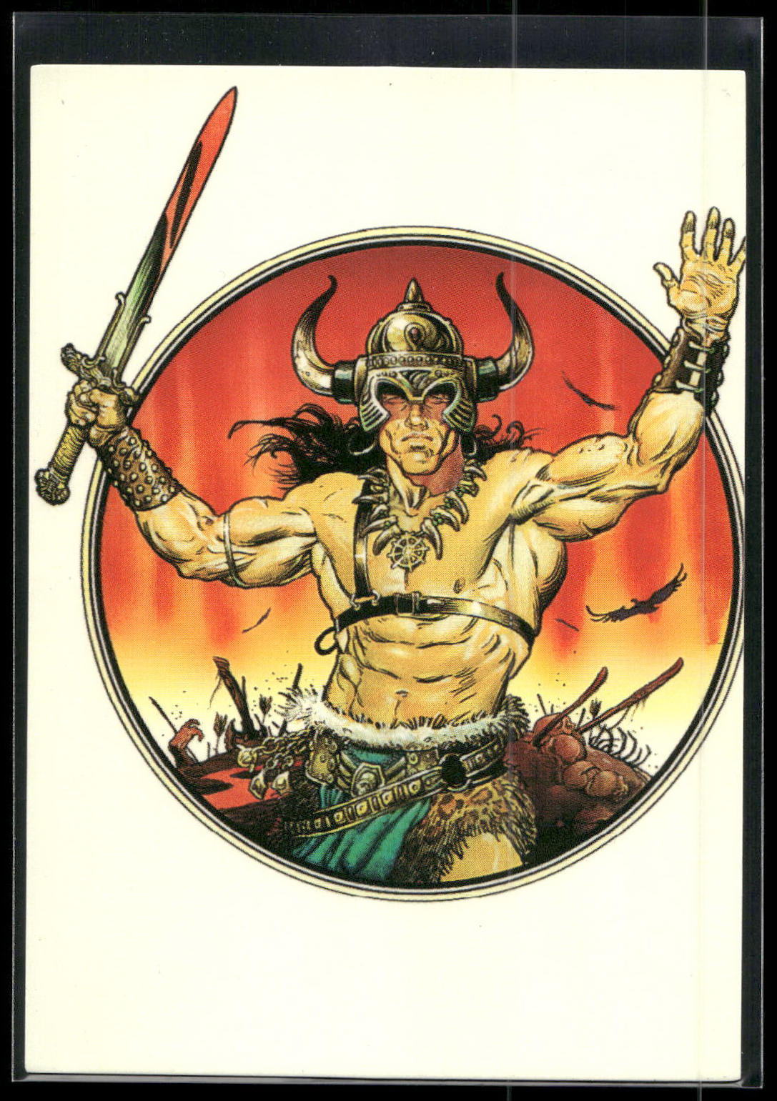 1993 Comic Images William Stout Series 1 #35 Arnold the Barbarian