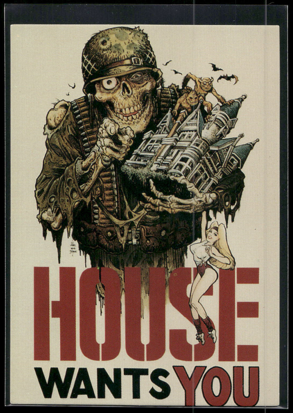 1993 Comic Images William Stout Series 1 #36 House Wants You