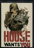 1993 Comic Images William Stout Series 1 #36 House Wants You